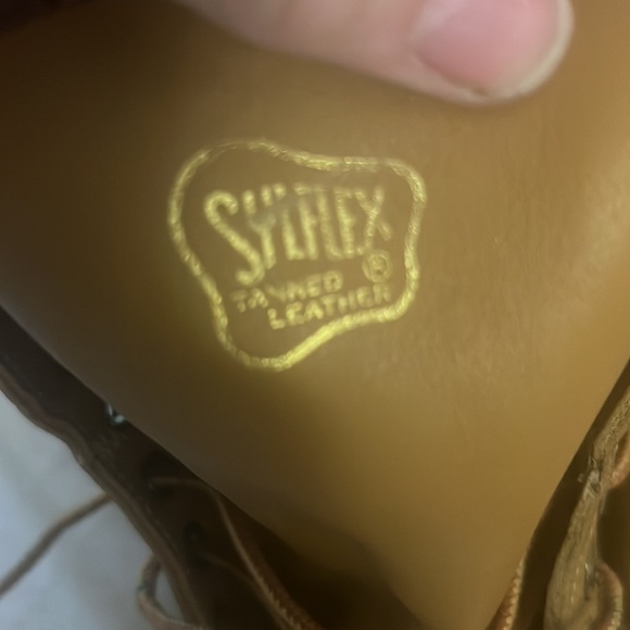 Dunham duraflex insulated sylflex tanned leather boots 6M work boots - Picture 6 of 16